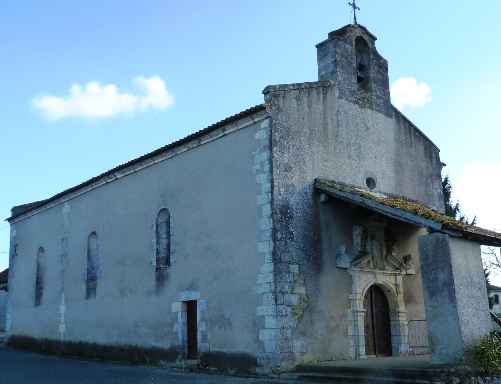 Chamouillac-église  saint Jacques et saint Philippe